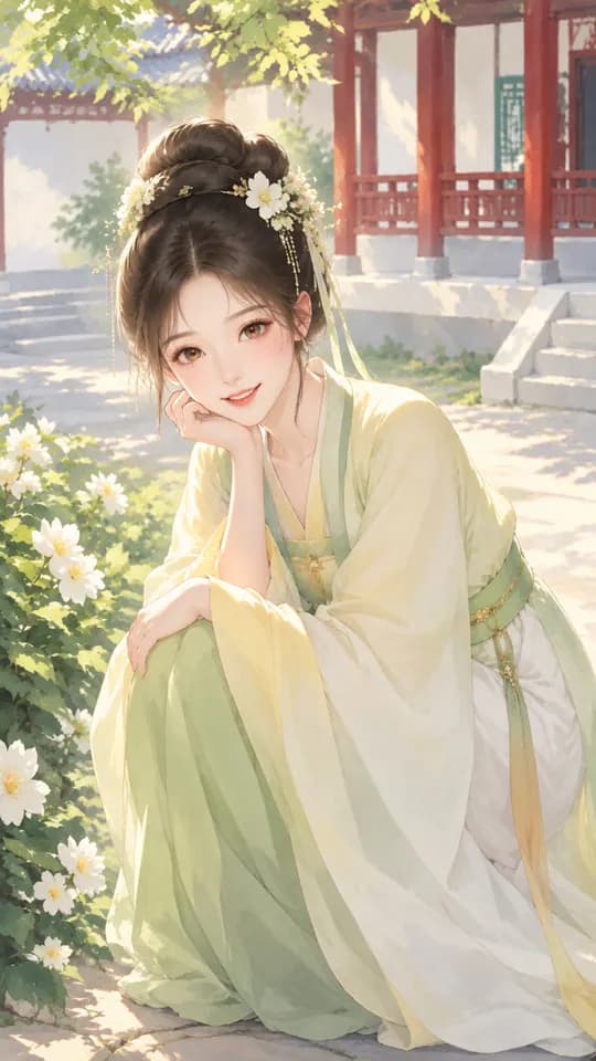 황비가 하늘로 오른다